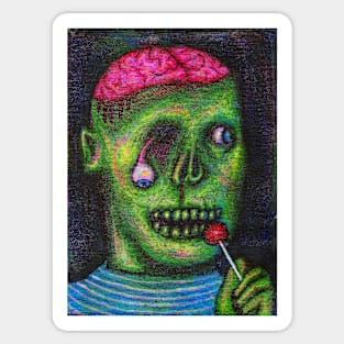 Zombie Sticker